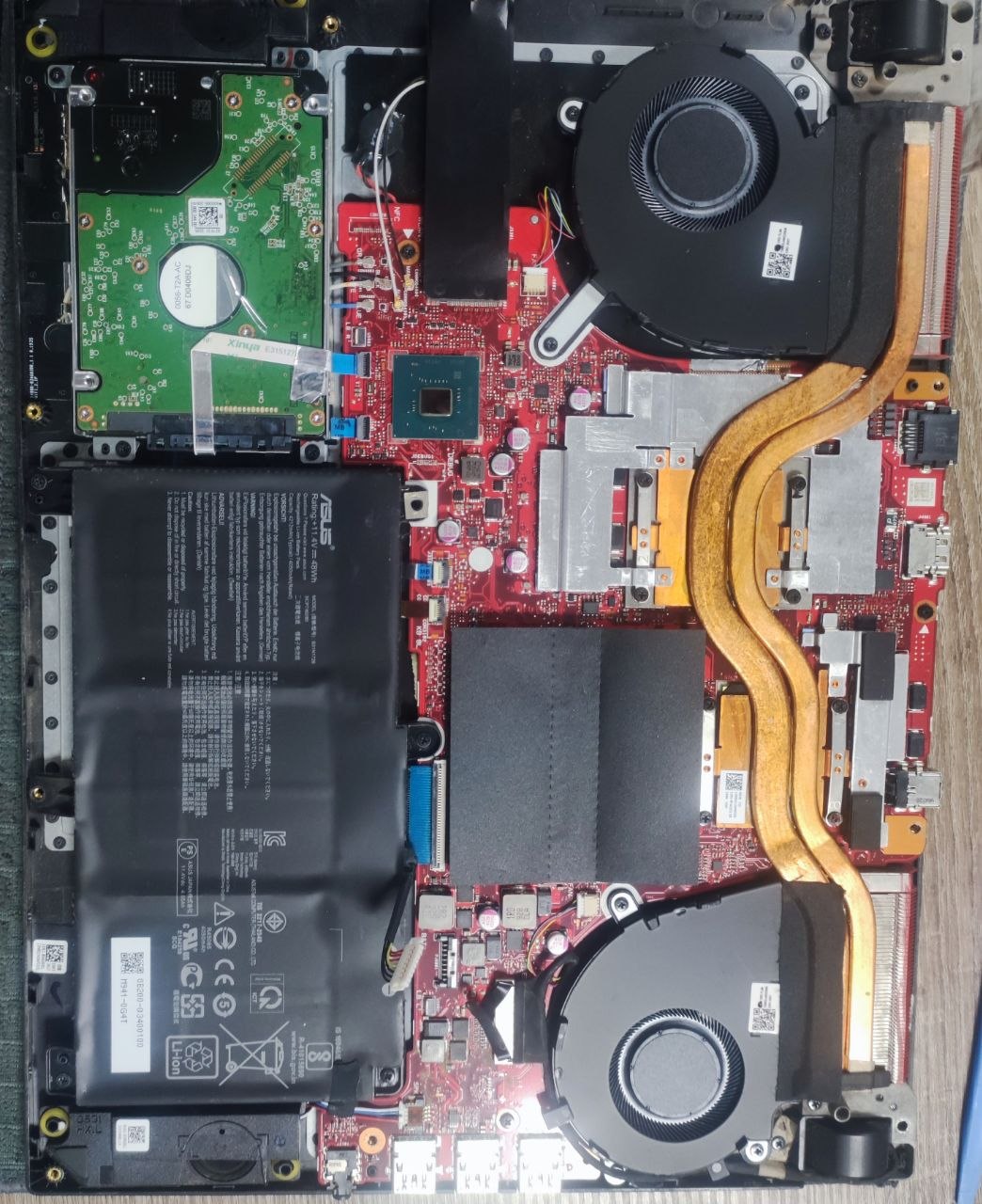 Ремонт ноутбука Asus Rog Strix g531g