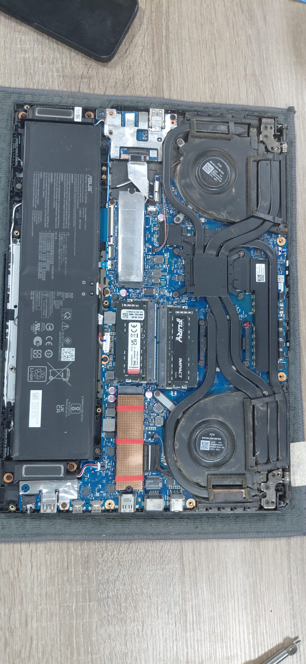 Ремонт ноутбука ASUS TUF FX507